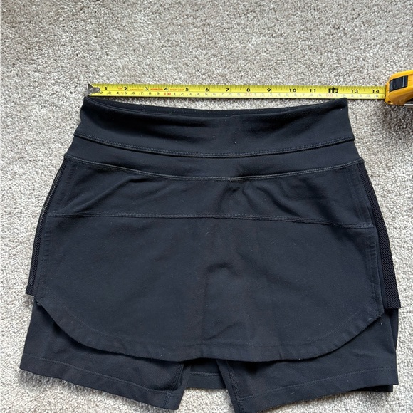 Lululemon Athletica Black Tennis/Golf shorts/ skirt/ skort Size 4 - Picture 7 of 9